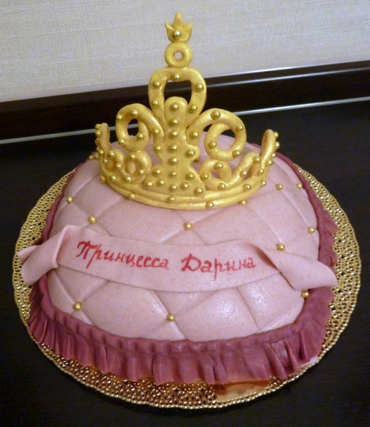Торт В Виде Короны