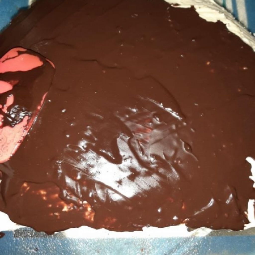 Торт эскимо разрез