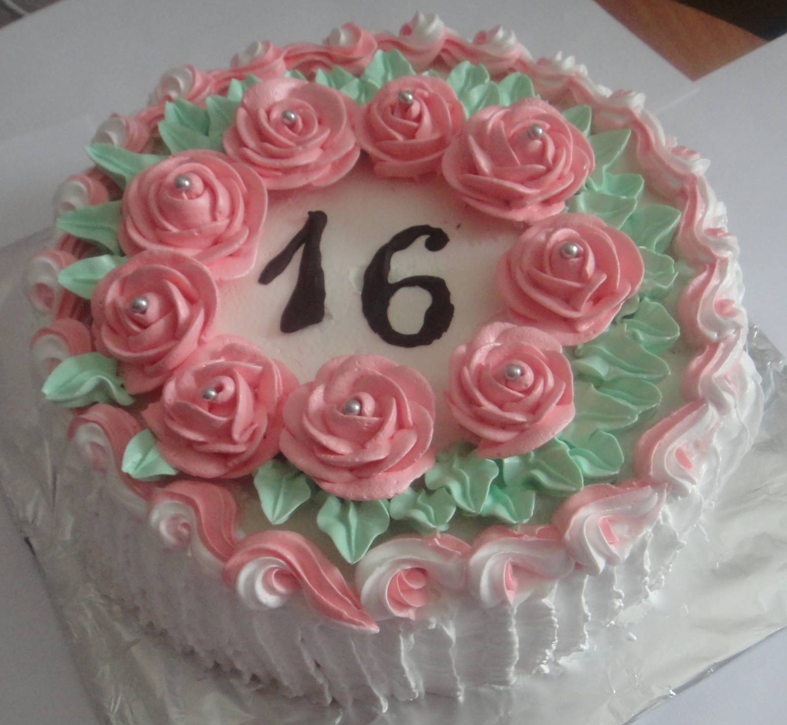 Украшение торта для девочки 18 лет