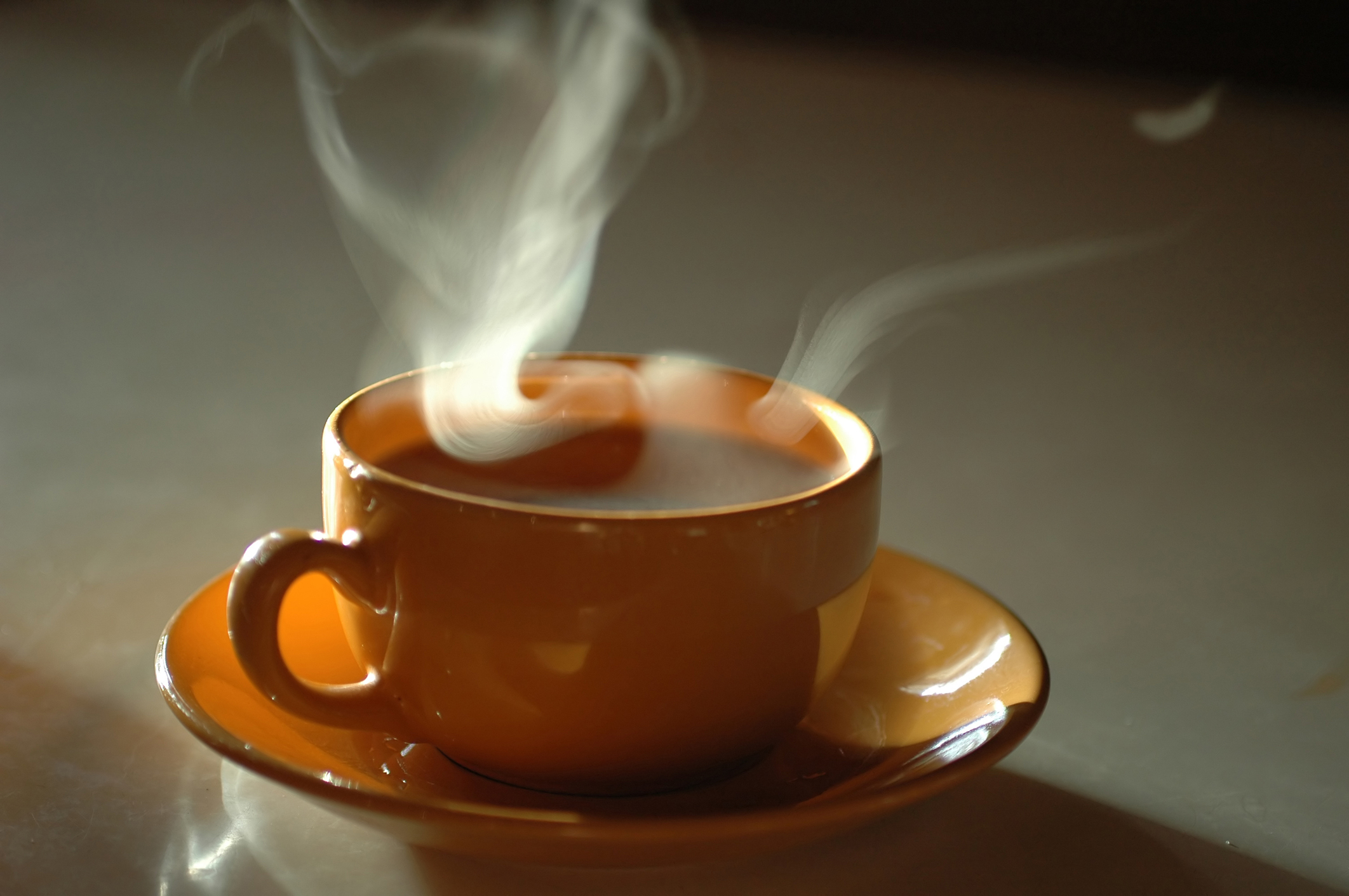 Минет с горячим чаем и кофе фото