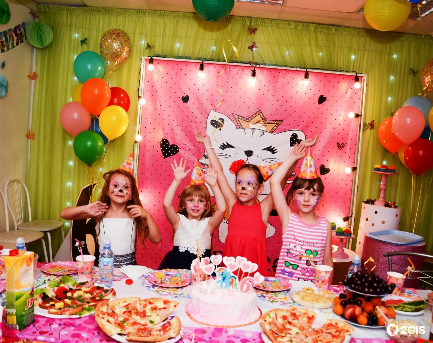 детский стол на день рождения фото