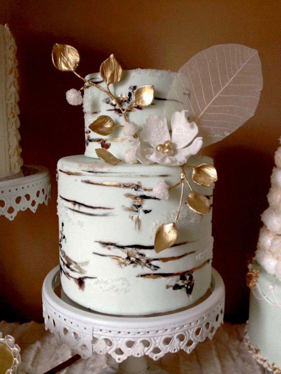 Свадебный торт с пряниками