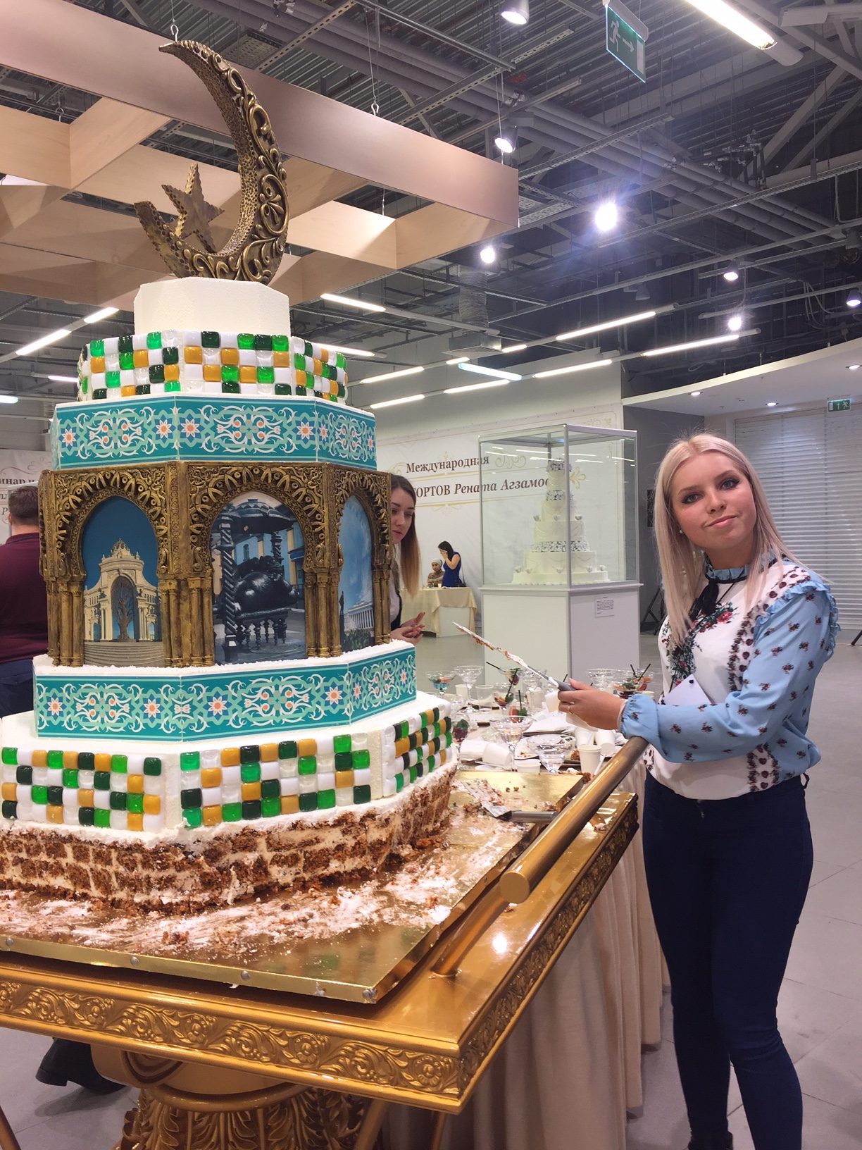 Международная выставка тортов Рената Агзамова