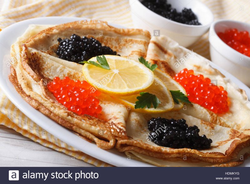 Blini with Caviar