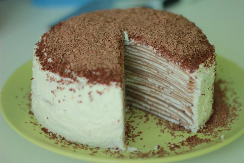 Торт блинный фисташковый от Палыча