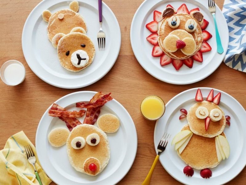 Интересные Завтраки для детей