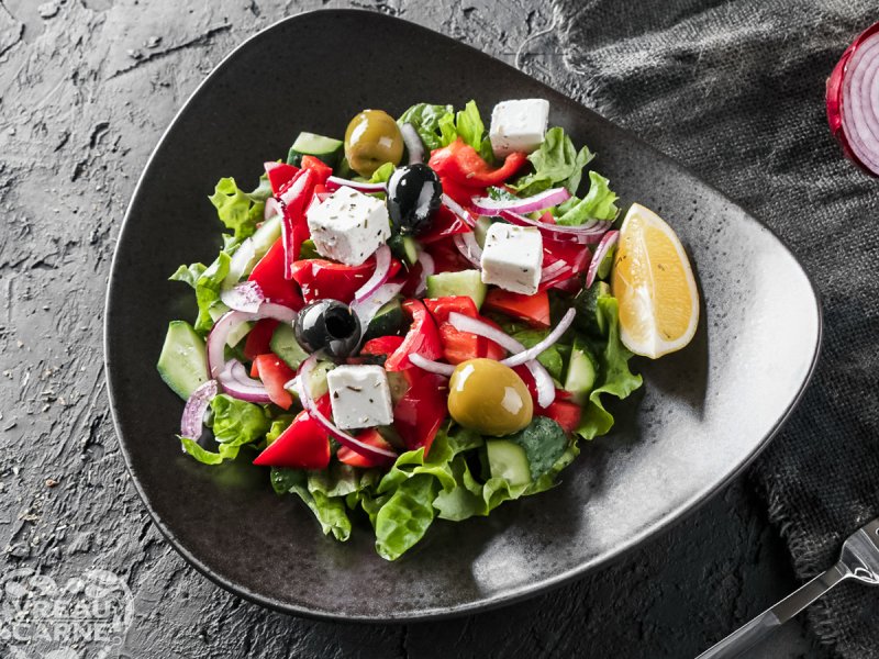 Варианты подачи греческого салата