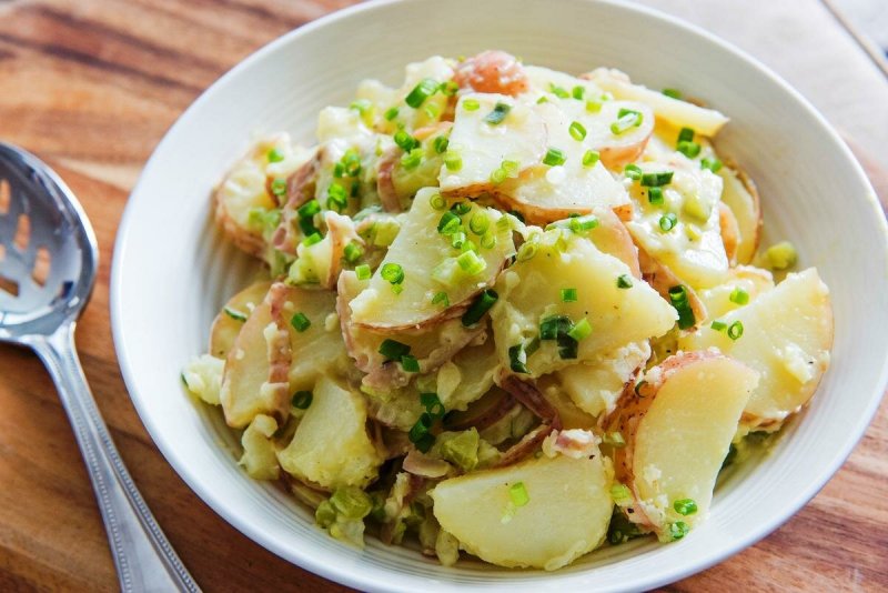 Баварский картофельный салат