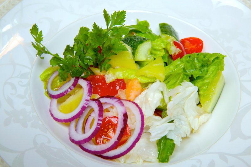 Овощные салаты из свежих овощей