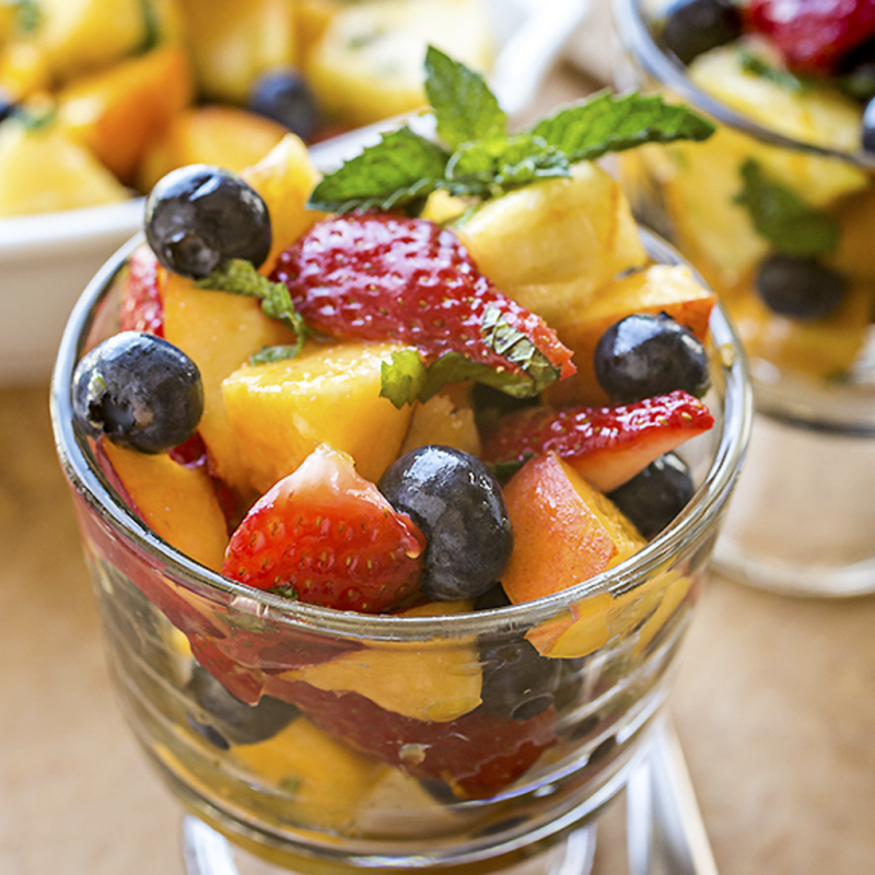 Десерты из фруктов и ягод