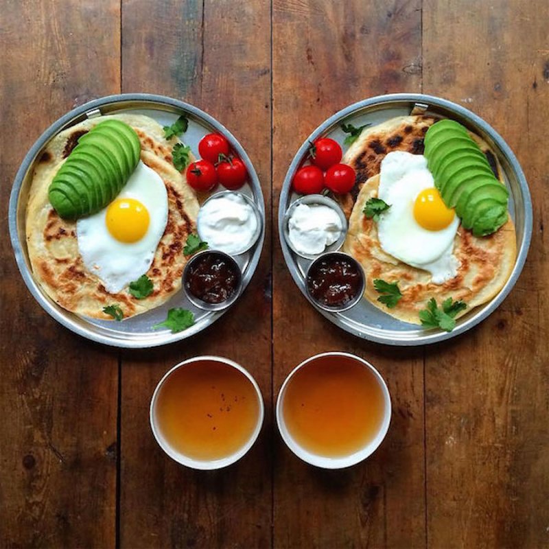 Симметричные Завтраки от Майкла зи