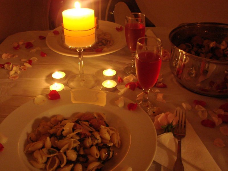 Романтический ужин на двоих