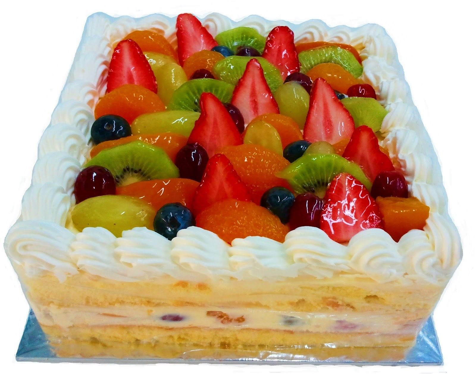 Тортик с фруктами