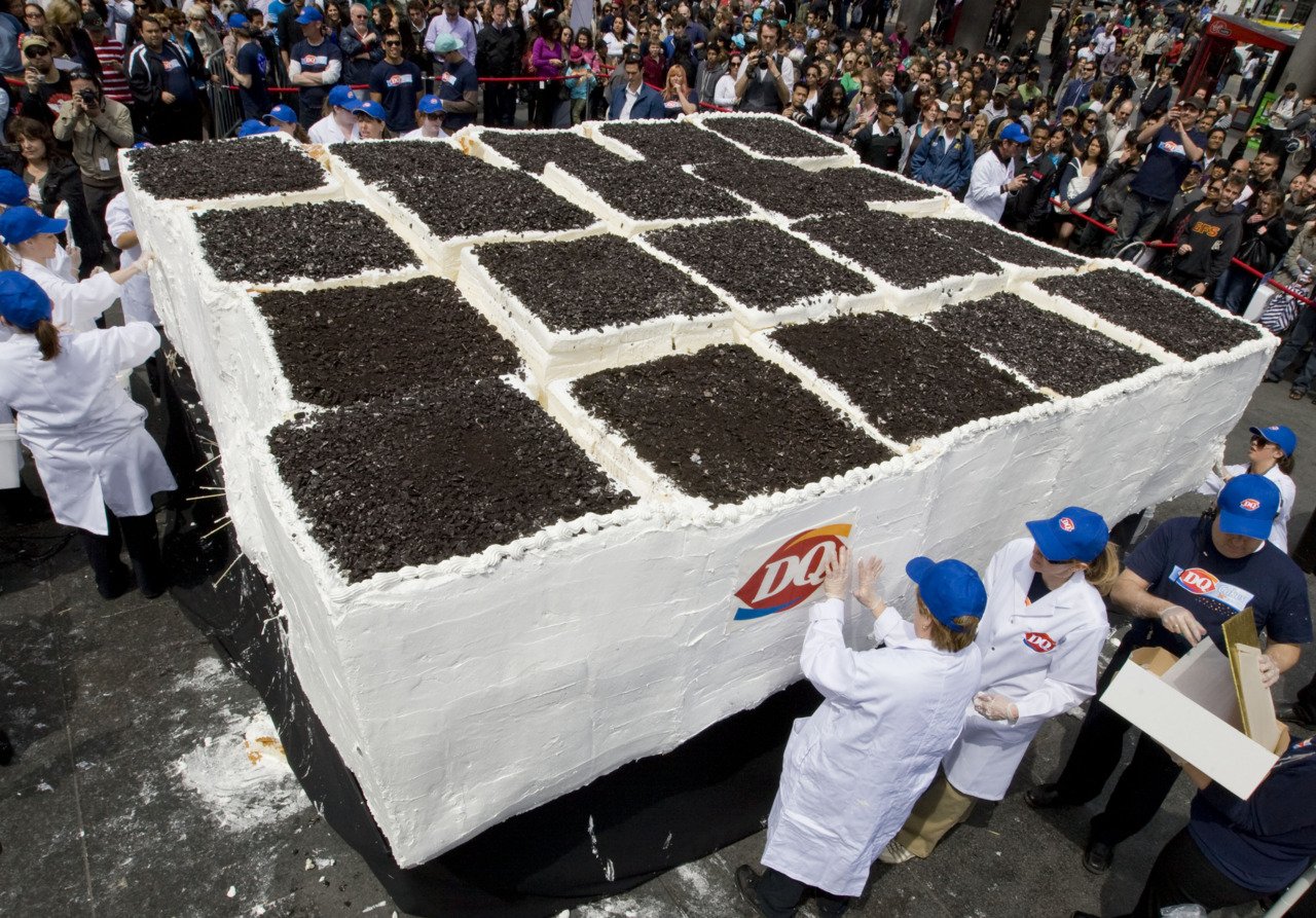 Самый большой торт в мире рекорд Гиннеса