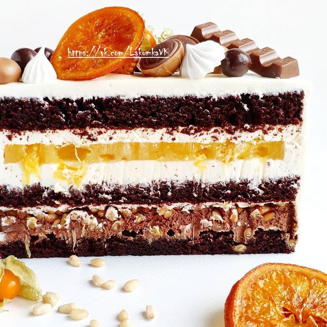 Апельсиново Шоколадный Торт