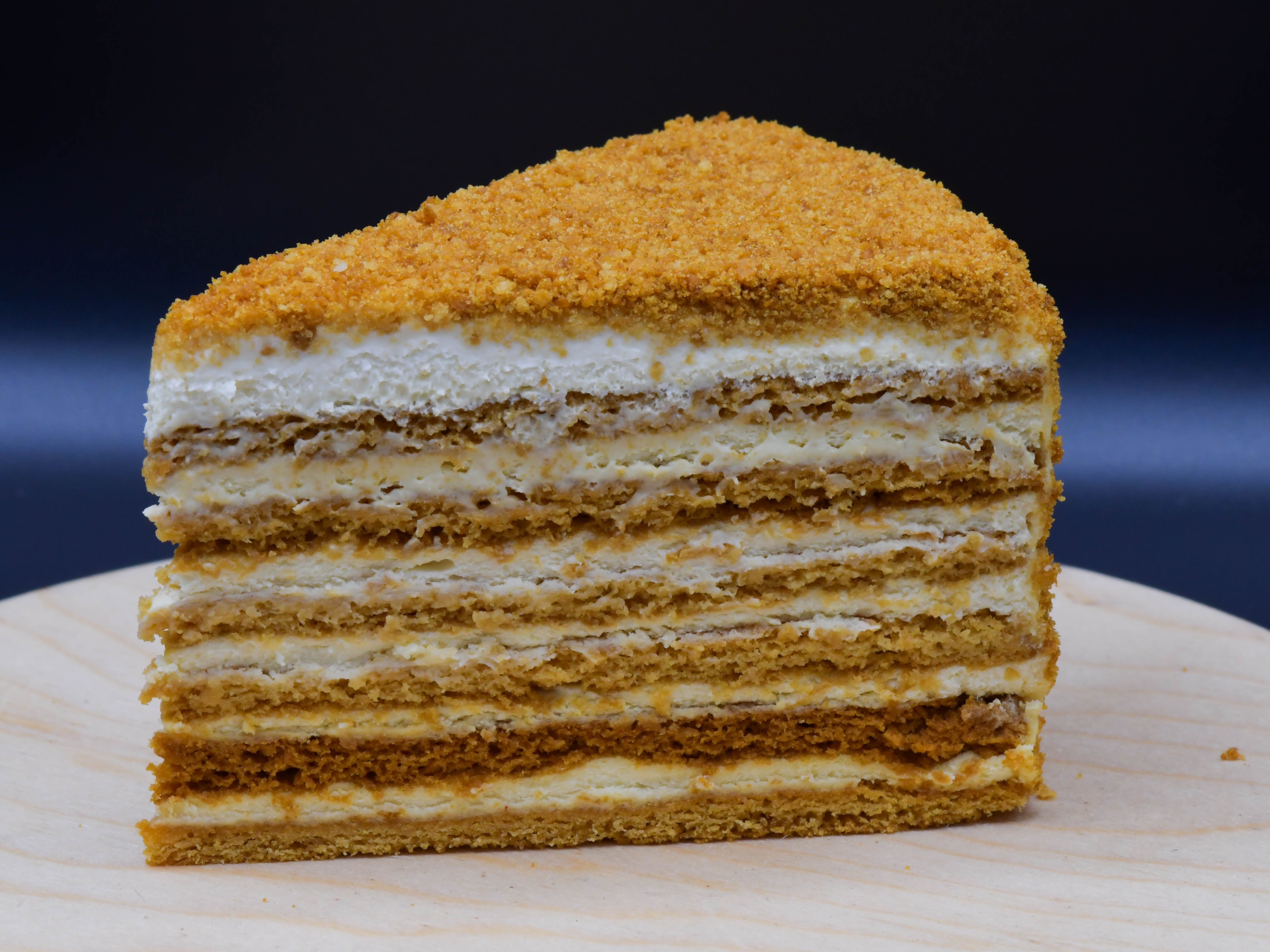 Торт дамский каприз медовый со сметанным кремом рецепт с фото