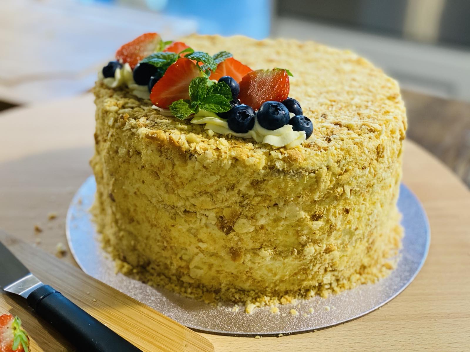 Рецепт постного торта на день рождения