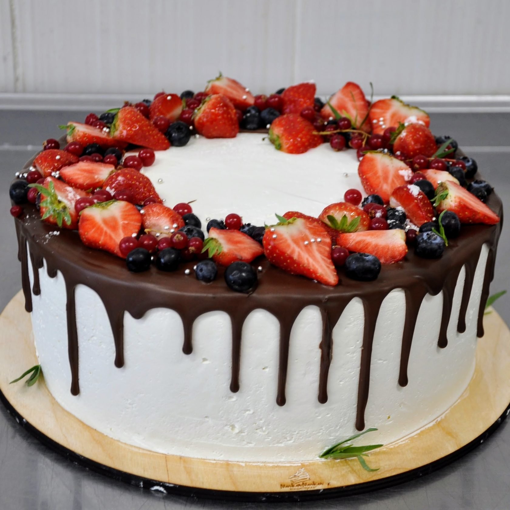 Как украсить торт глазурью в домашних условиях на день рождения фото