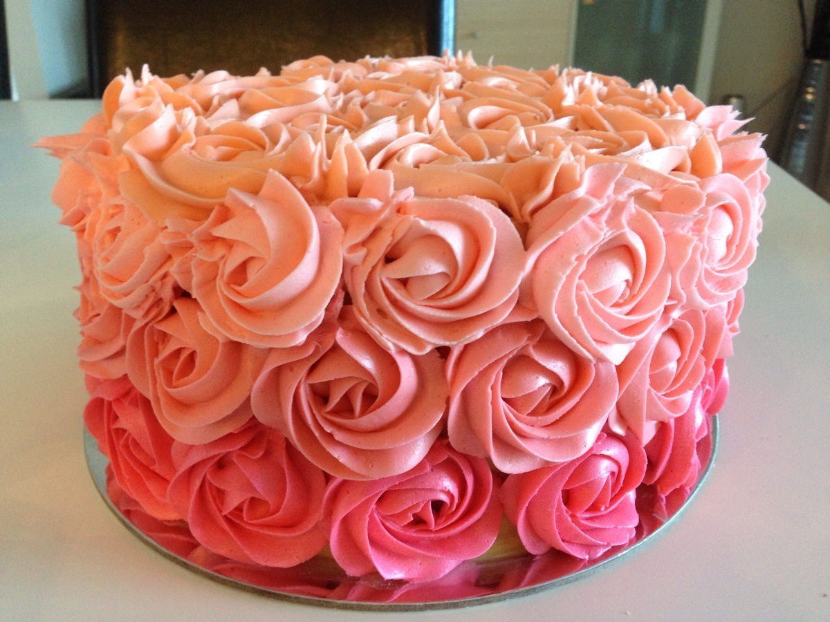 Цветочки на торт рецепт с фото