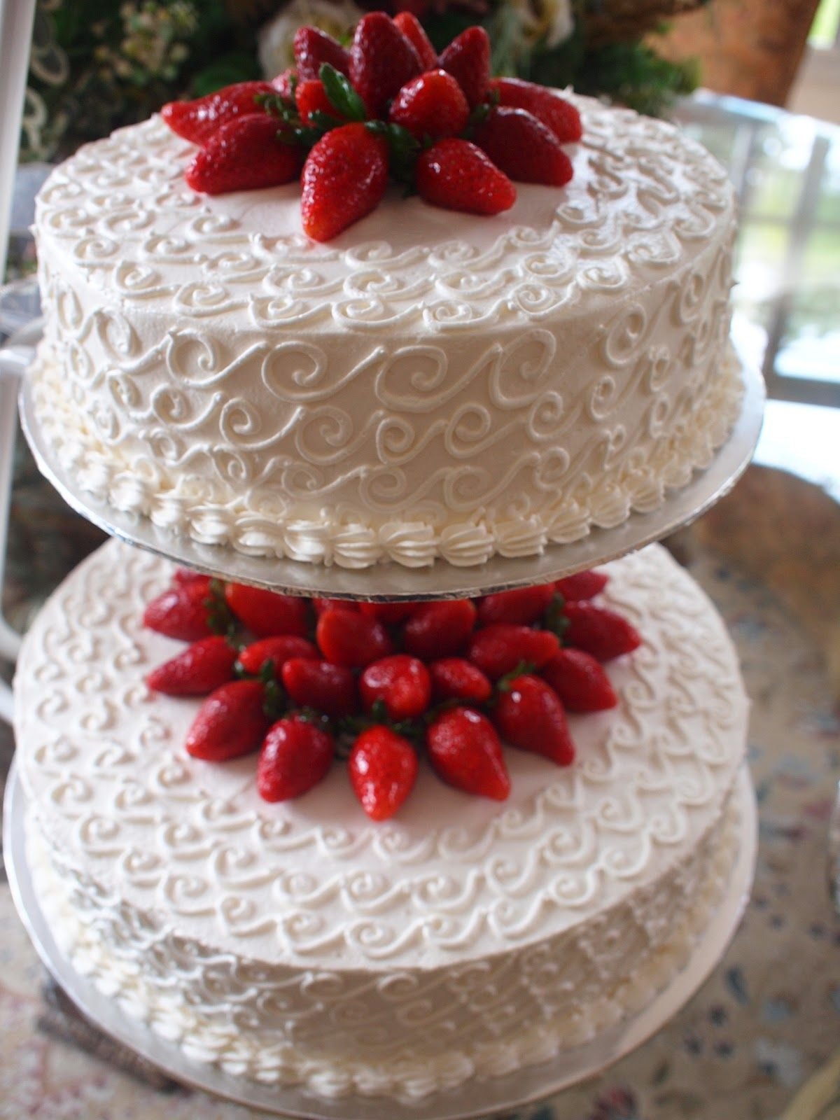Рецепты украшения свадебного торта