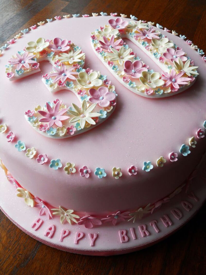 Фото тортов на день рождения женщине 30 лет