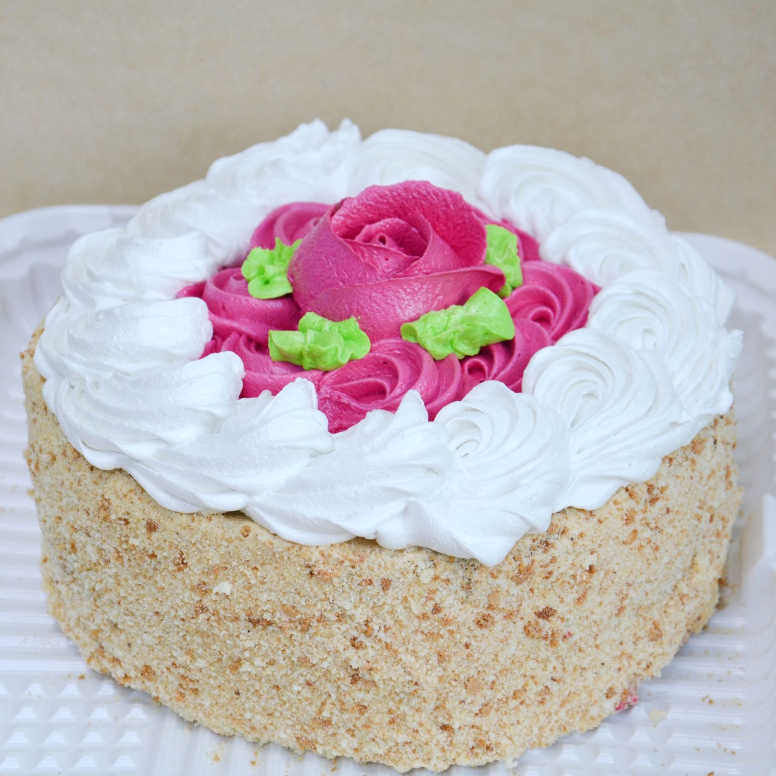 Бисквитный торт с кремом с фото