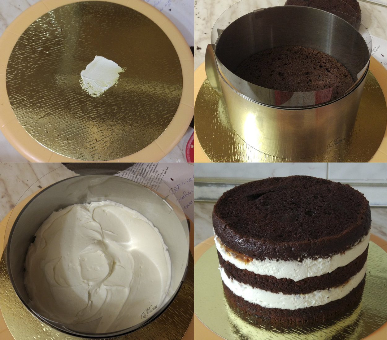 Торт с кремом чиз в домашних условиях рецепт с фото пошагово