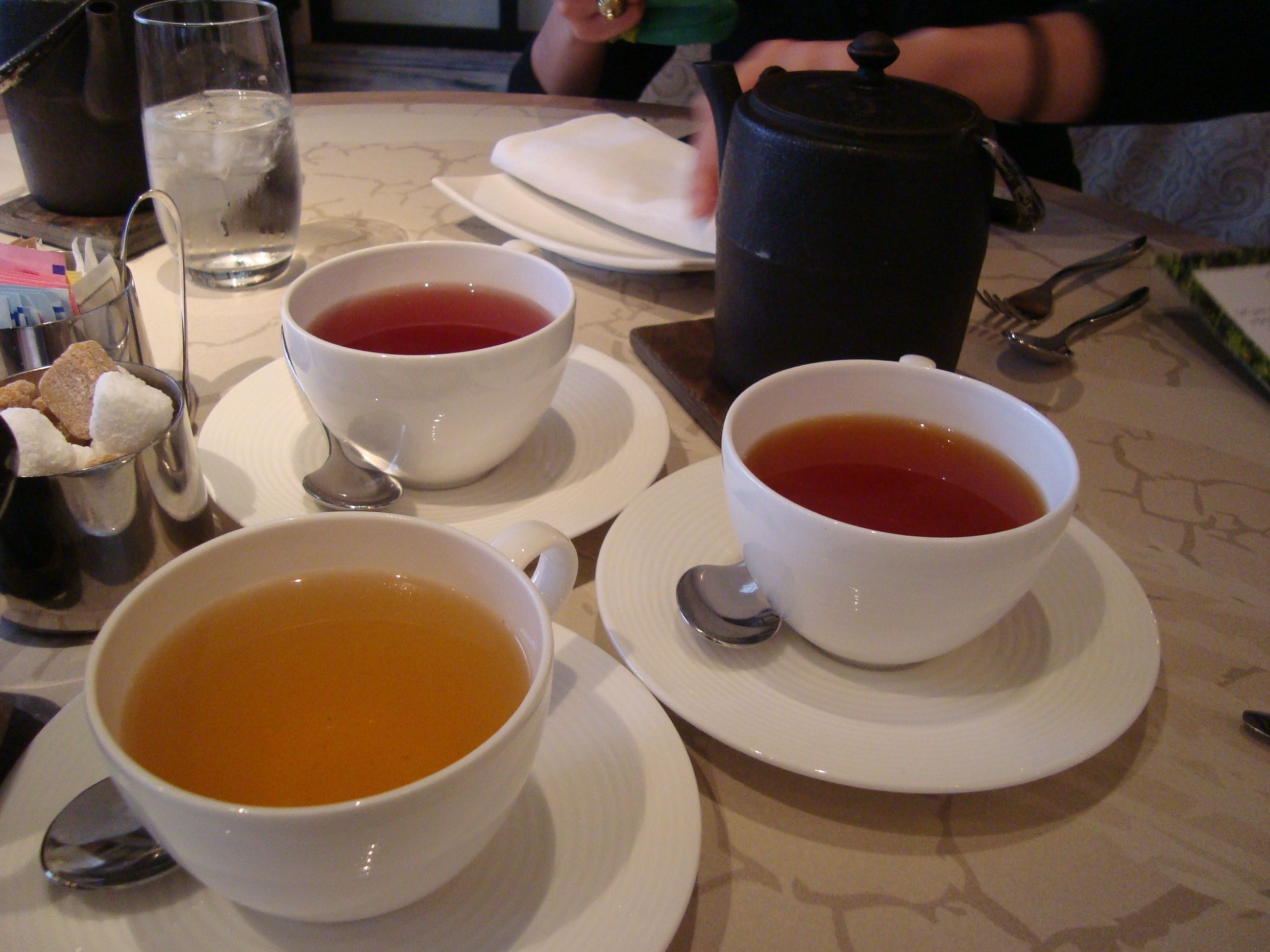 Чай в кафе фото