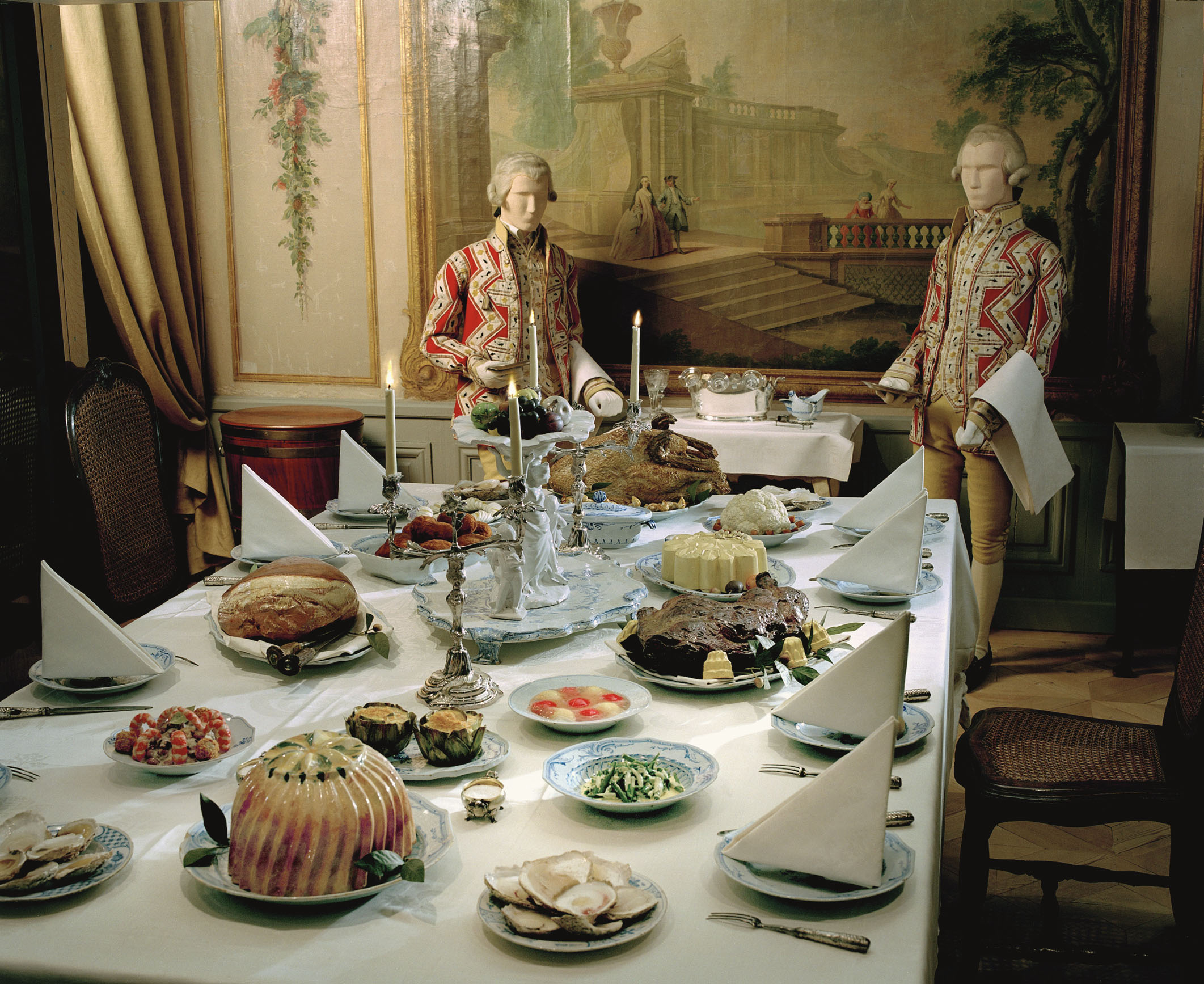 Обед дворян 19 века в России