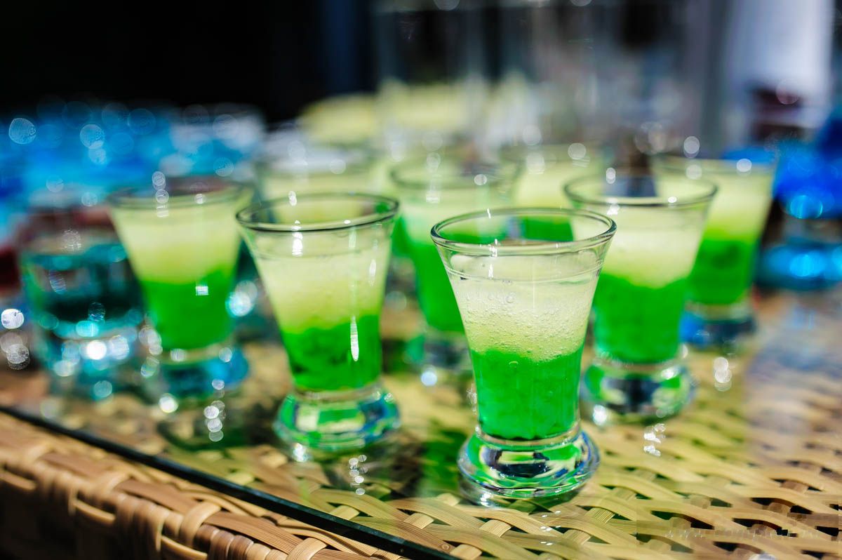 Зелёный мексиканец коктейль