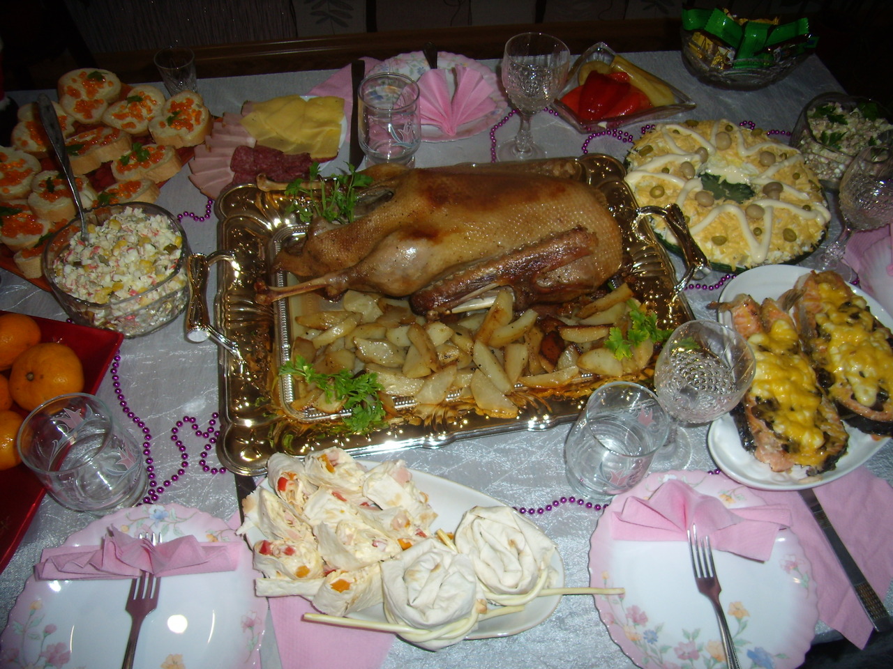 Советские блюда на новый год
