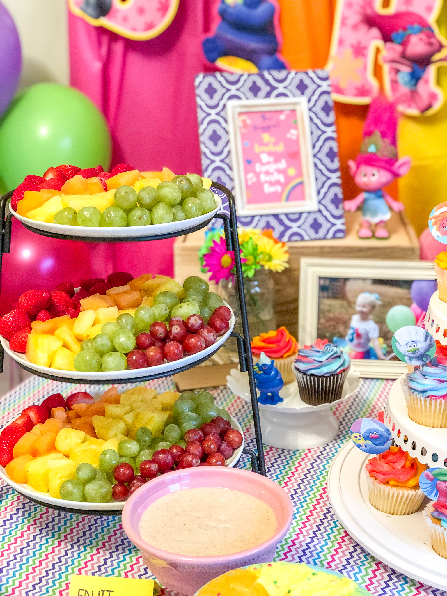 день рождения ребенка 2 года праздничный стол