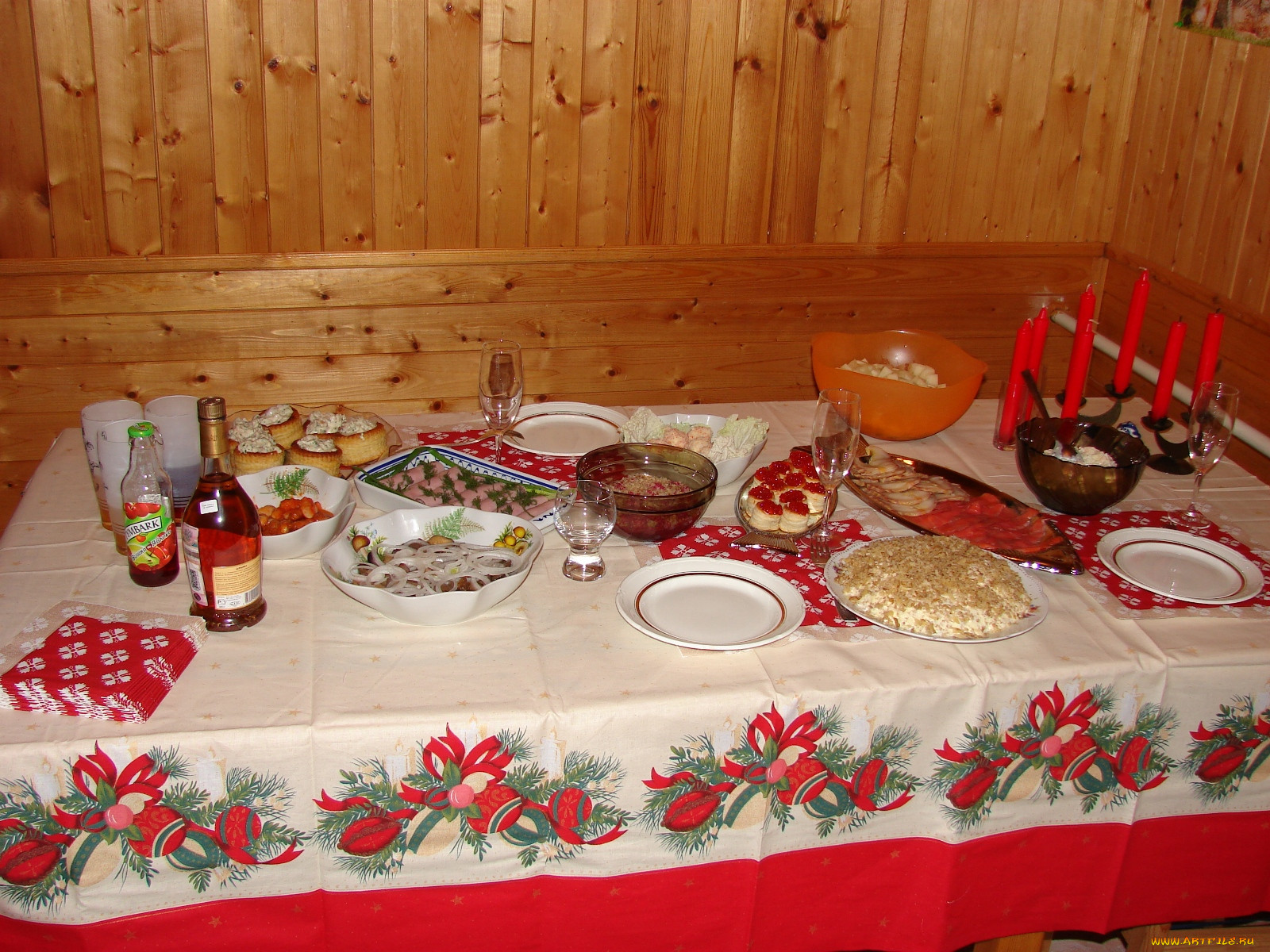 Сервировка стола в русских традициях
