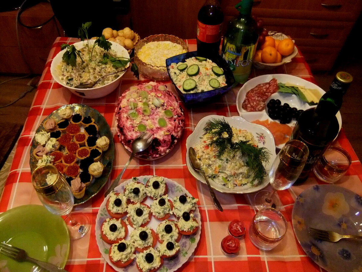 фото праздничных блюд на день рождения