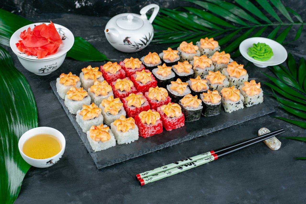 Доставка запеченный суши в уфе (118) фото