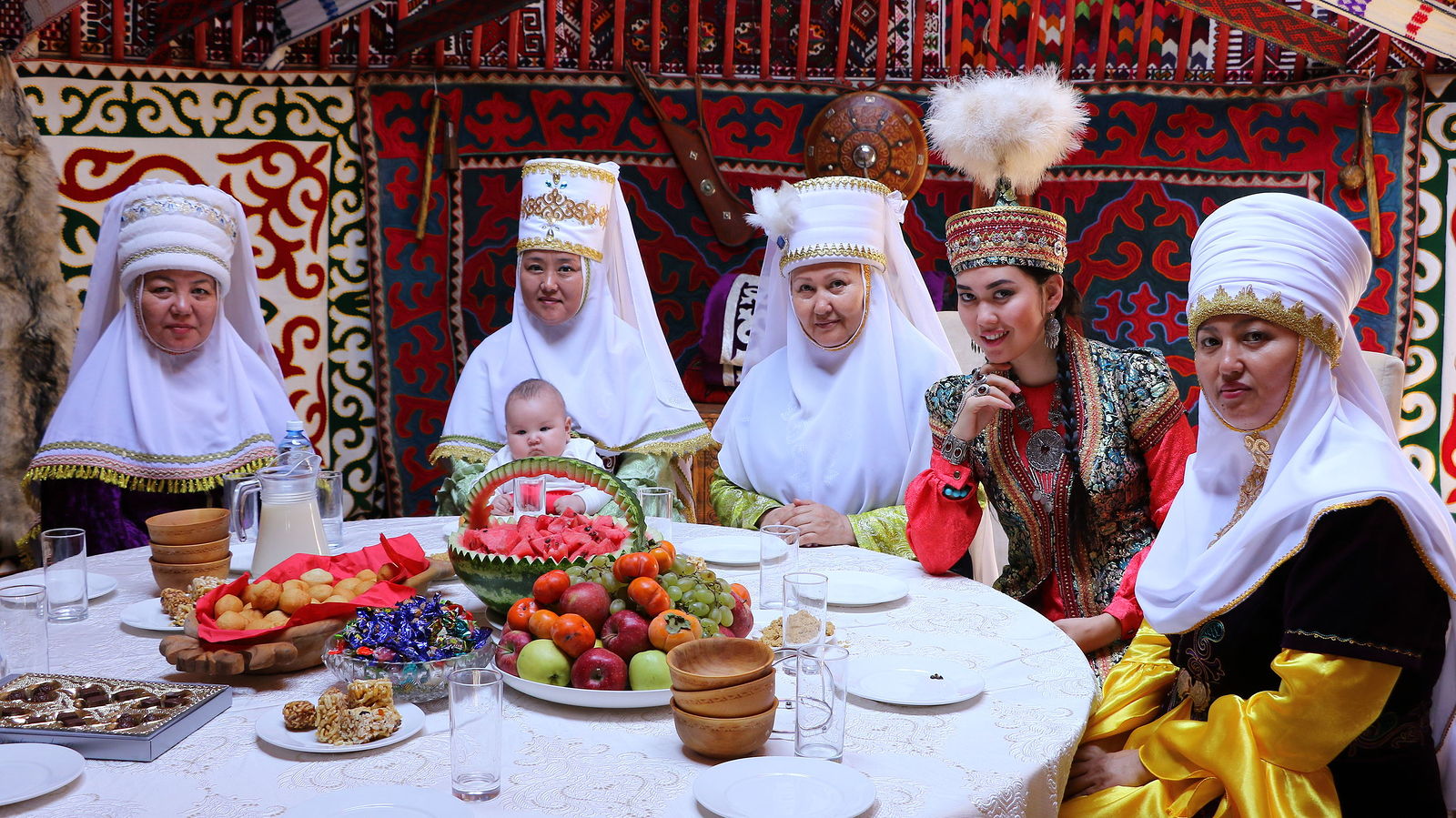 Праздник дастархан в Казахстане