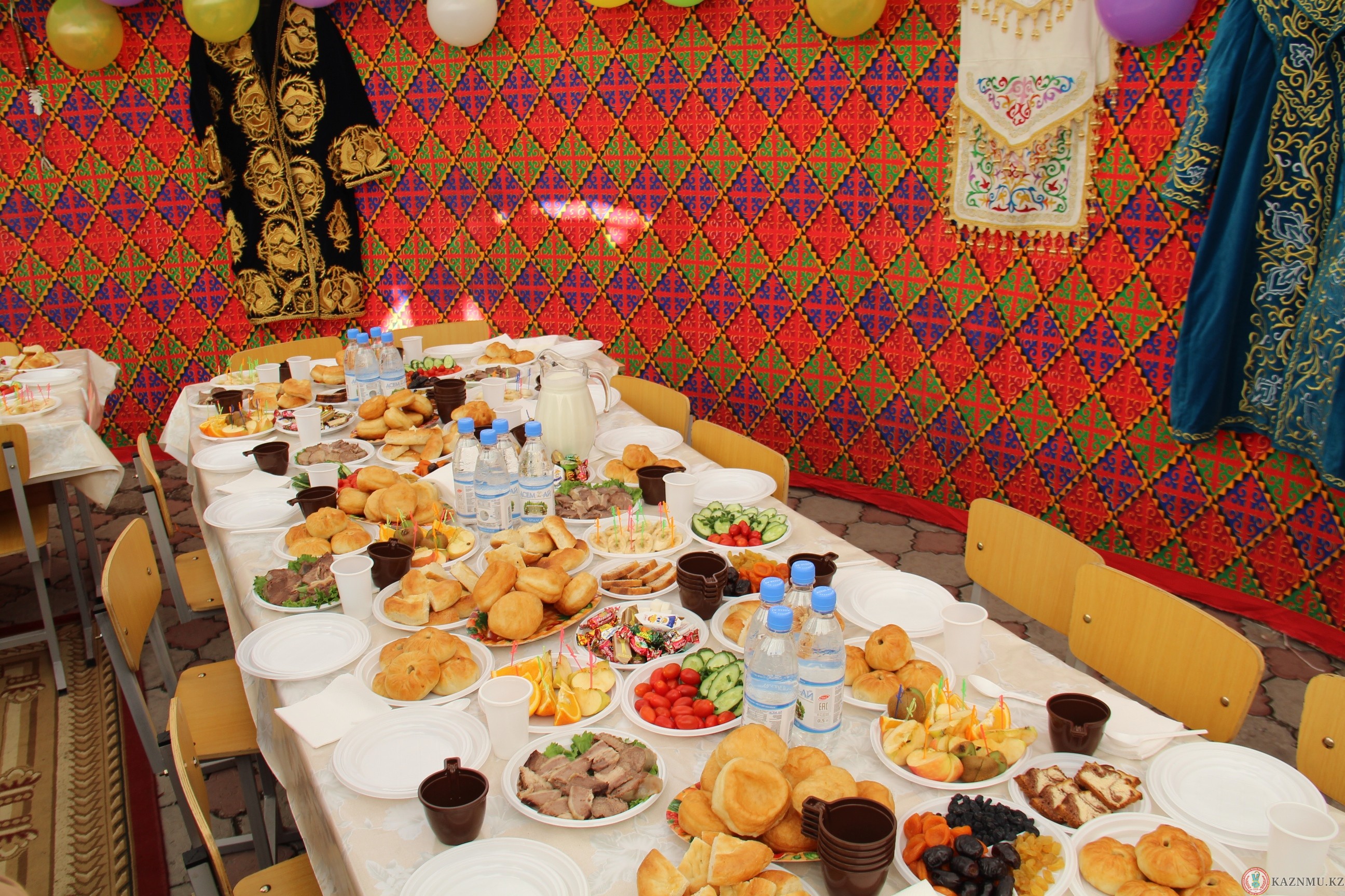 Дастархан в казахстане