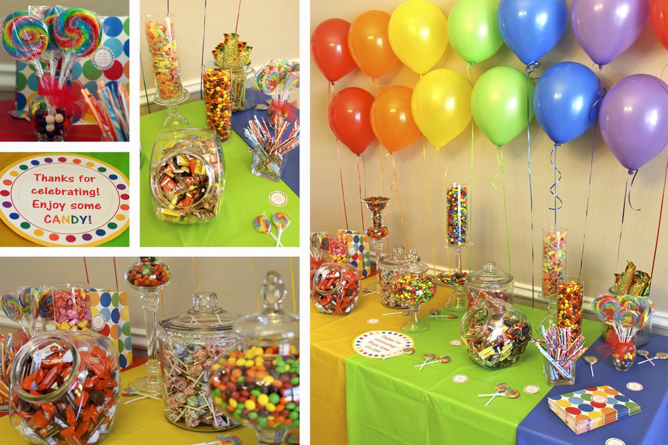 праздничный стол для детей на день рождения 2 года