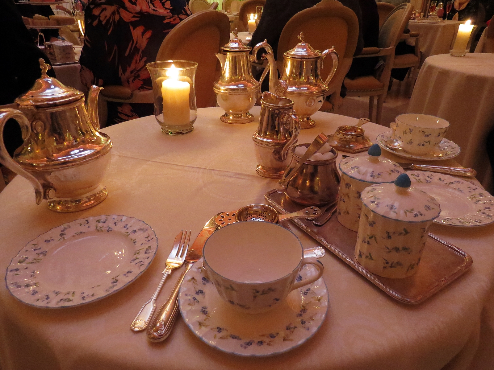 Лондон отель Ритц чайная церемония