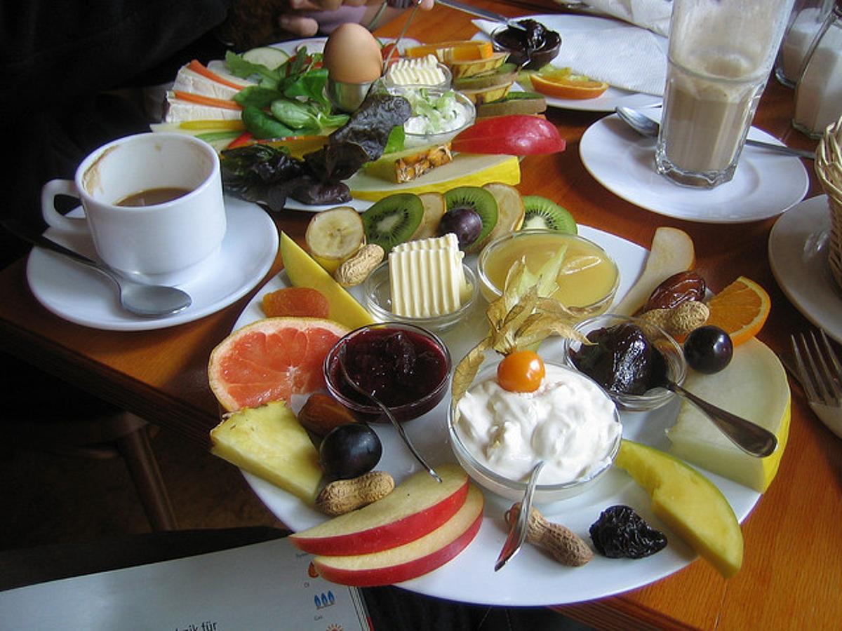 Завтраки в отеля Германии