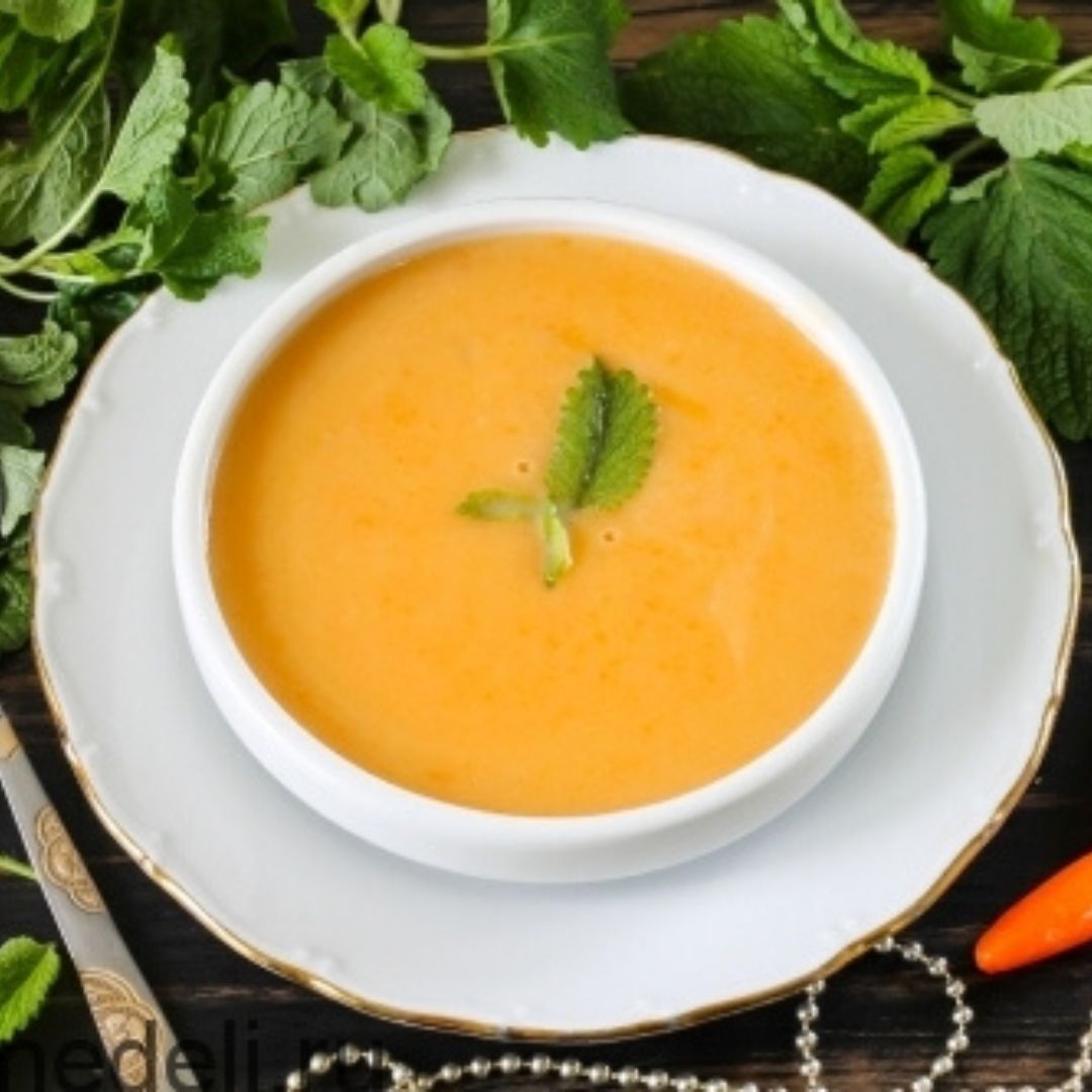 Картофельно морковный суп пюре