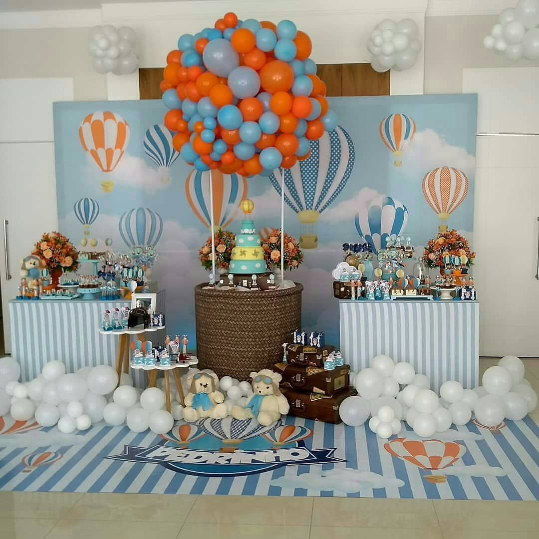оформление зала на день рождения на 1 год