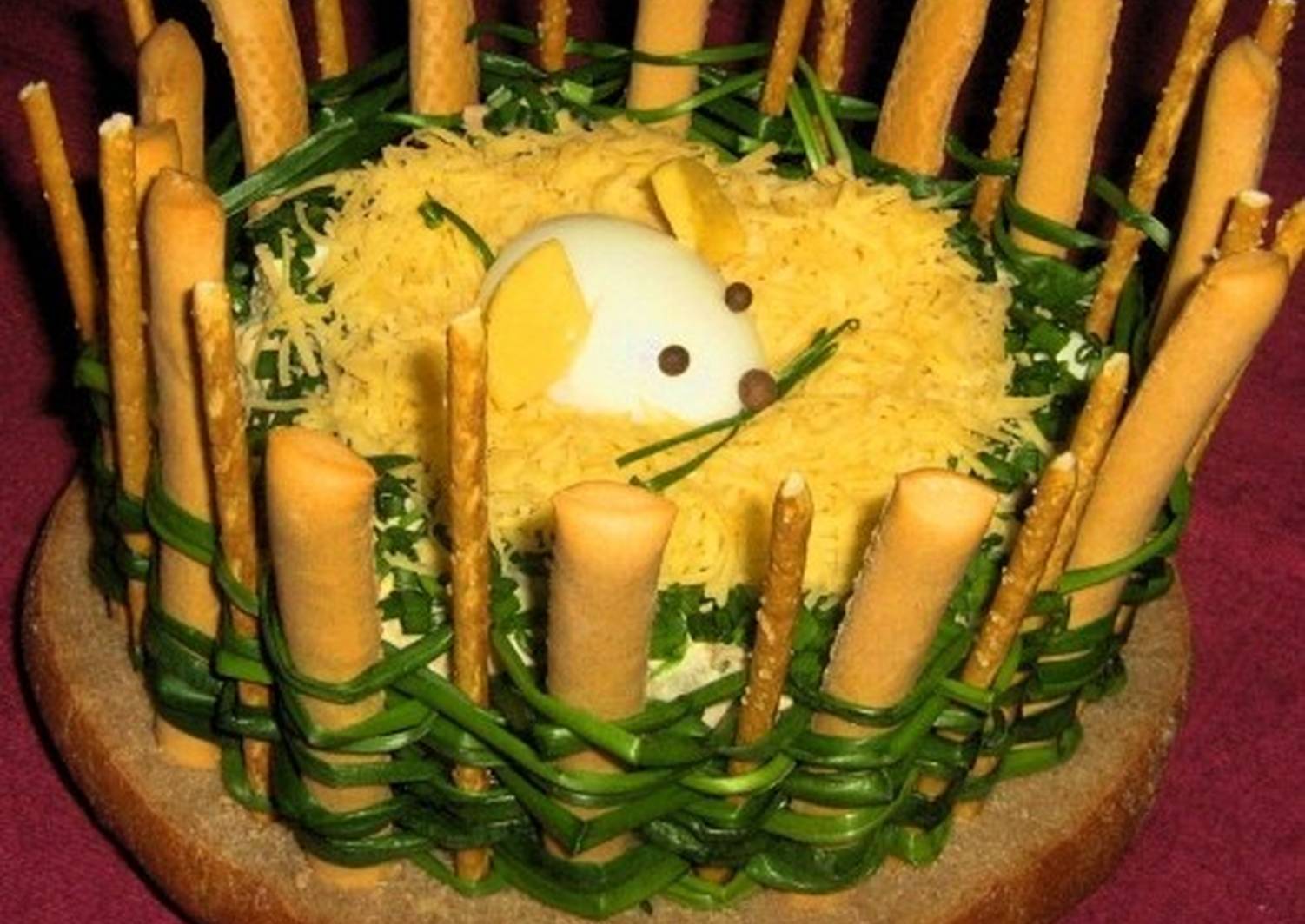 Салат мышки в сыре рецепт с фото с ананасом