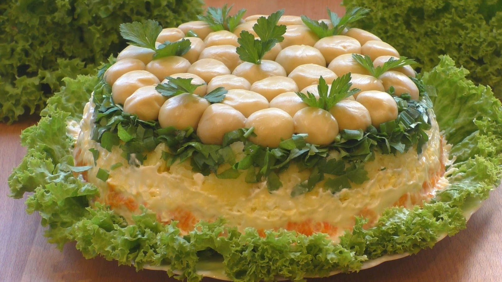 салат грибная корзина с опятами в жар пицце рецепт с фото фото 116