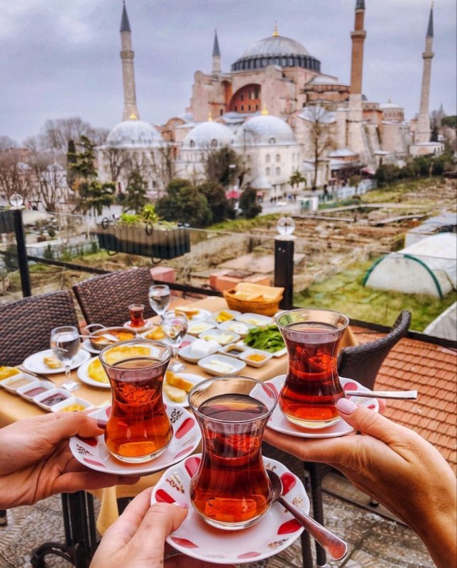 Стамбул Султанахмет чай