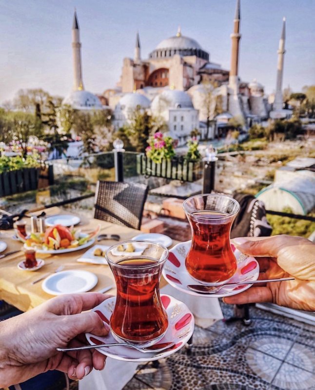 Стамбул чай Босфор