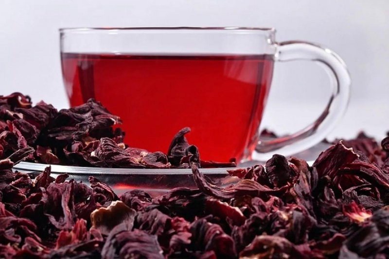 Красный чай каркаде