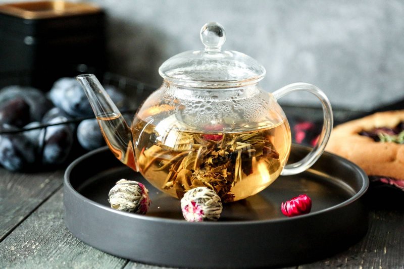Чай связанный бай Хуа Сян Цзы (лунный сад жасминовый)