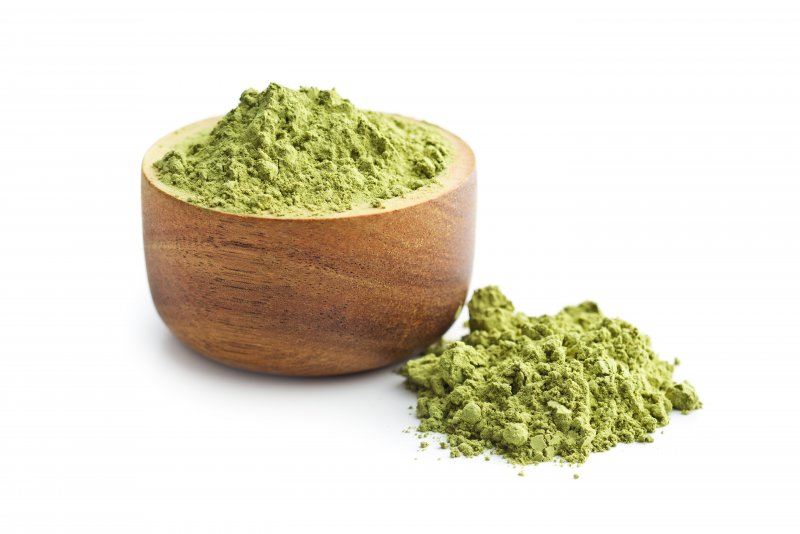 Порошка зелёного чая «маття»
