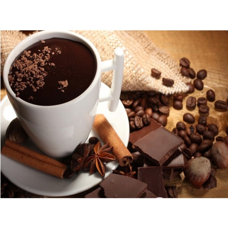 Какао горячий шоколад
